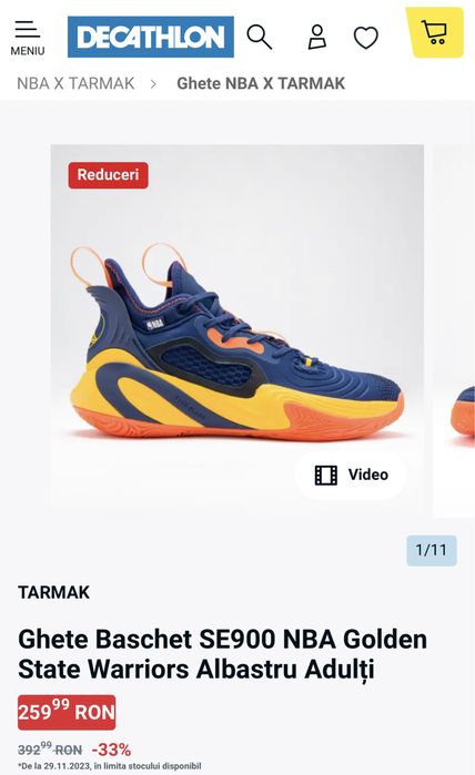 Ghete Adidasi Baschet NBA Tarmak 36