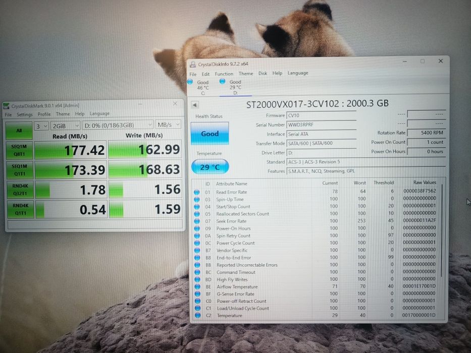 Hdd Seagate Skyhawk 2tb
