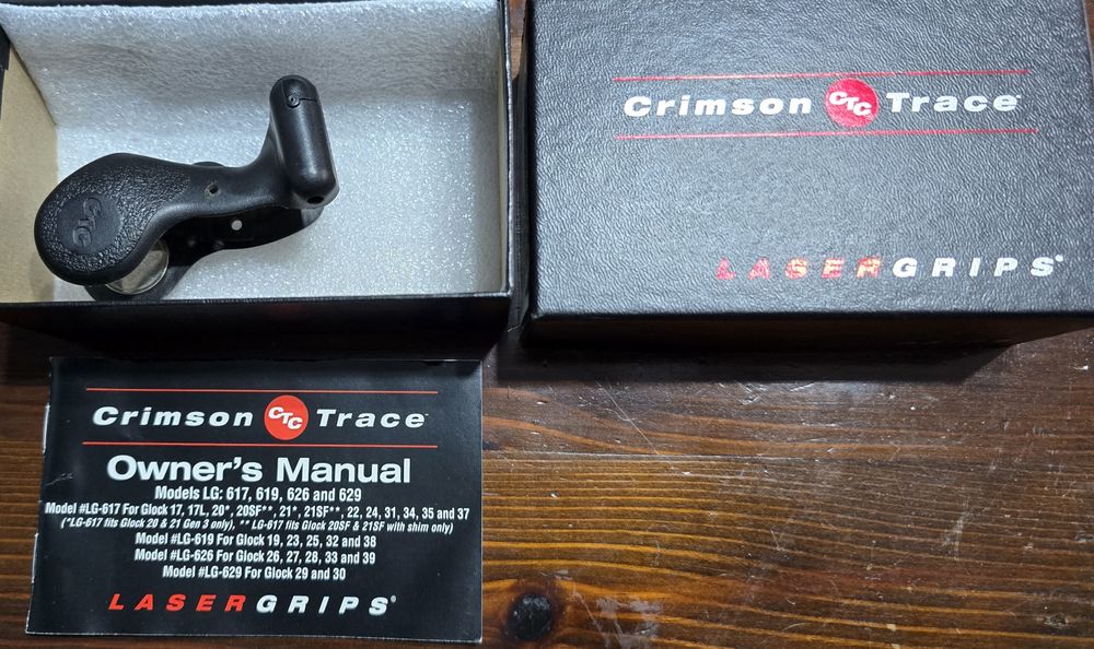 Crimson trace laser