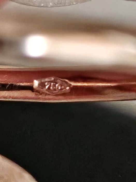 Vand inel aur 18k cu perle si diamante