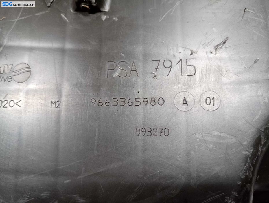 Carcasa Filtru Aer Peugeot 207 1.6 HDI 2006 - 2009 Cod 9663365980 [M4785]