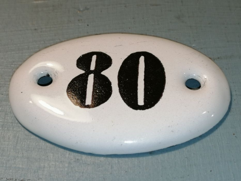 Винтажный номер для двери СССР