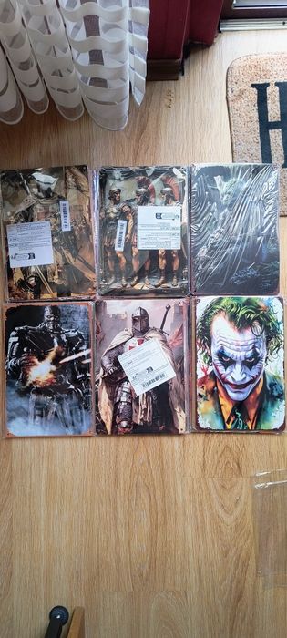 Метален плакат за декорация 20/30 см