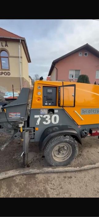 Pompa stationara de beton