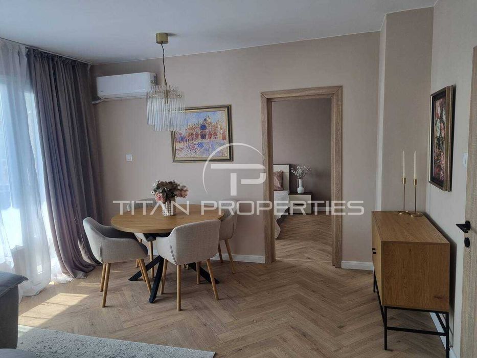 Двустаен обзаведен апартамент Коматево