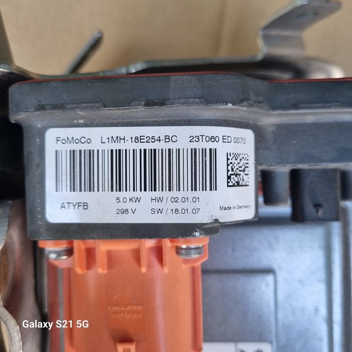 Incalzitor auxiliar  ford kuga 3 mustang mach-e cod L1MH-18E254-BC