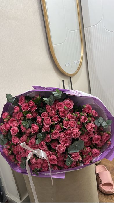 Букет цветы роза