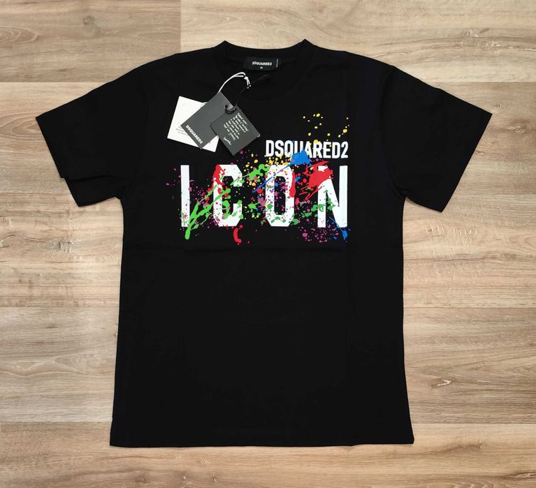 Нова мъжка блуза фланелка Dsquared 2024 памук