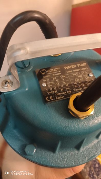 Насос для воды. Дренажный насос. Дренажно-фекальный насос. Гарантия