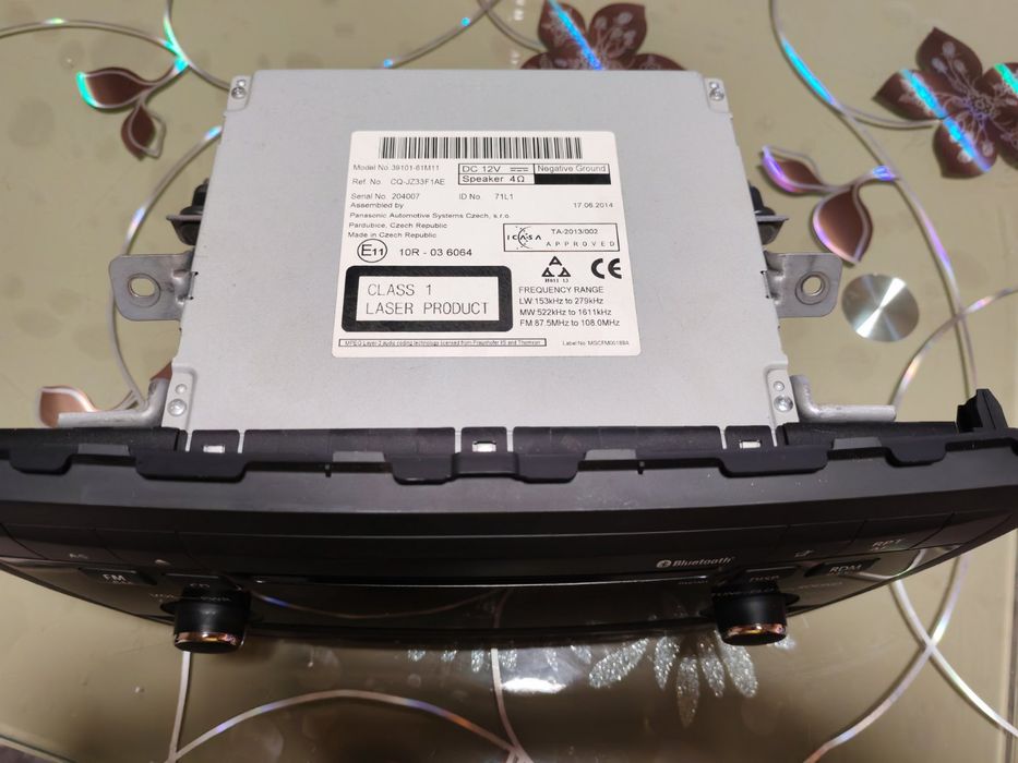 Радио,СД,блутут, за  джип Сузуки  2015