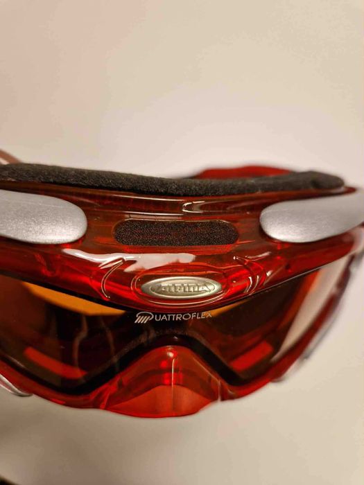 Casca de schi pentru copii Alpina Quattroflex bonfire