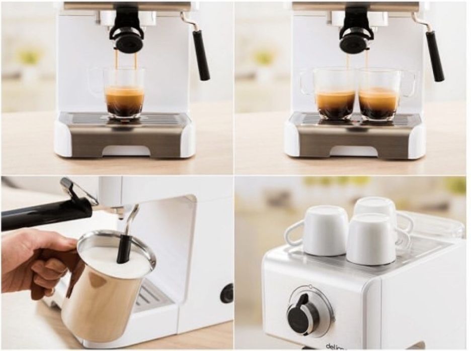 Продавам бяла кафемашина