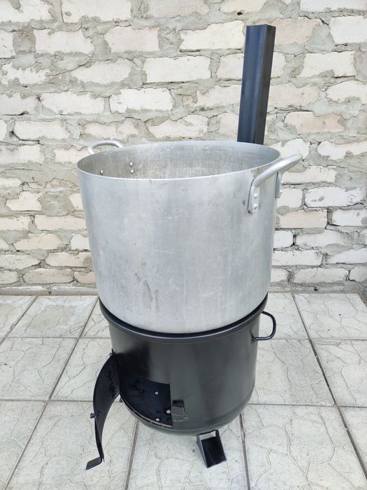 Печь под кастрюлю, казан. ОШАК.