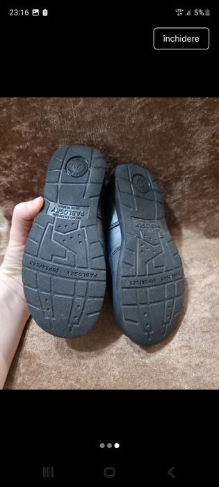 Pantofi fete din piele noi 29