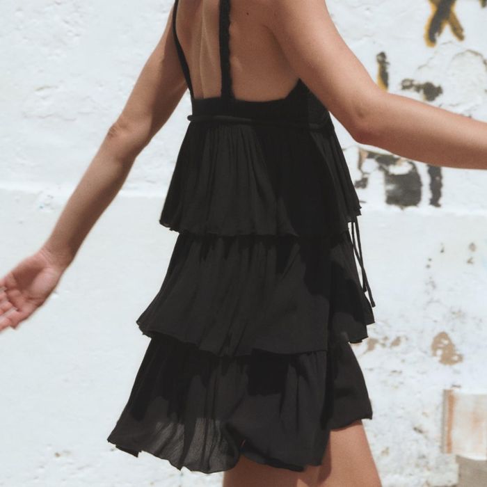 Рокля с бродерия Зара / Zara S