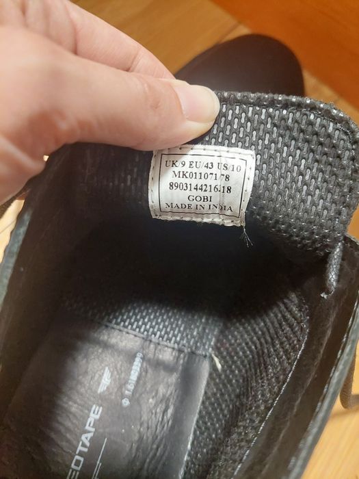 Естествена кожа мъжки обувки