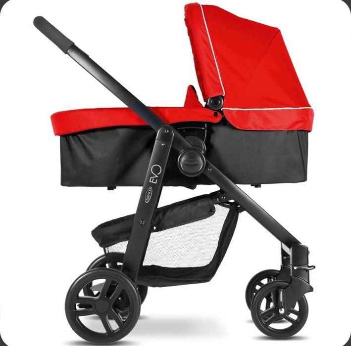 Коляска Graco evo 2 в 1 (люлька и автокресло)