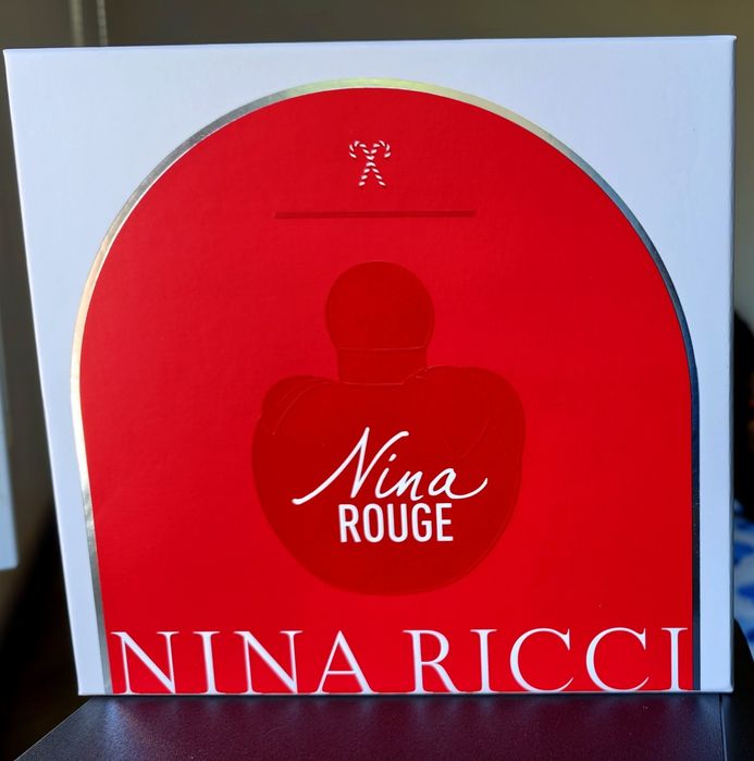 Set Cadou Parfum Nina Ricci Nina Rouge EDT 50ml + Ruj Jumbo Matte Nou in Cutie