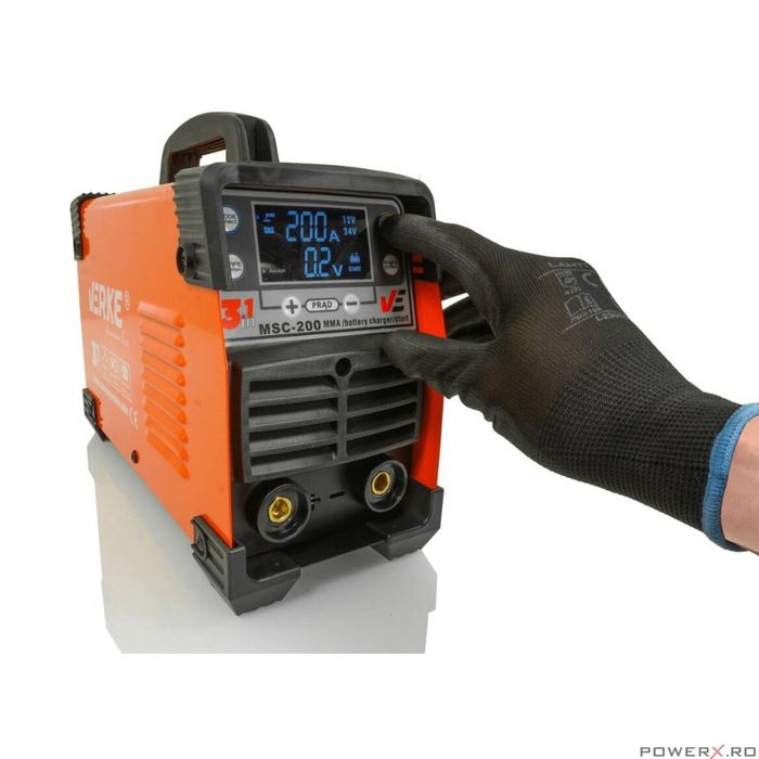 Aparat de sudura, invertor 200 amperi, Verke