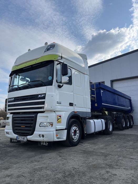 Ansamblu Daf XF 460 | 2011  + semiremorcă basculabilă Schmitz Cargobull | 2015