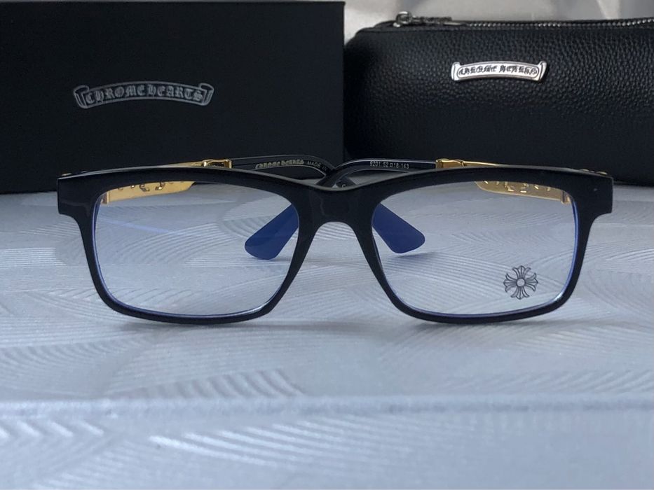 Очила за компютър Диоптрични рамки прозрачни слънчеви chrome hearts