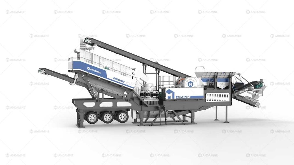 Мобильная дробилка 80-100 тон в час