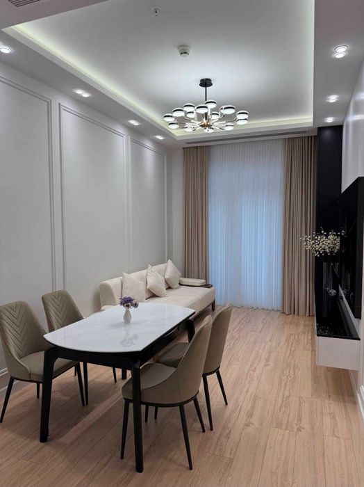 *Nest One NRG Tashkent City,Дружба,Центр 3ком квартира с террасой.Евро