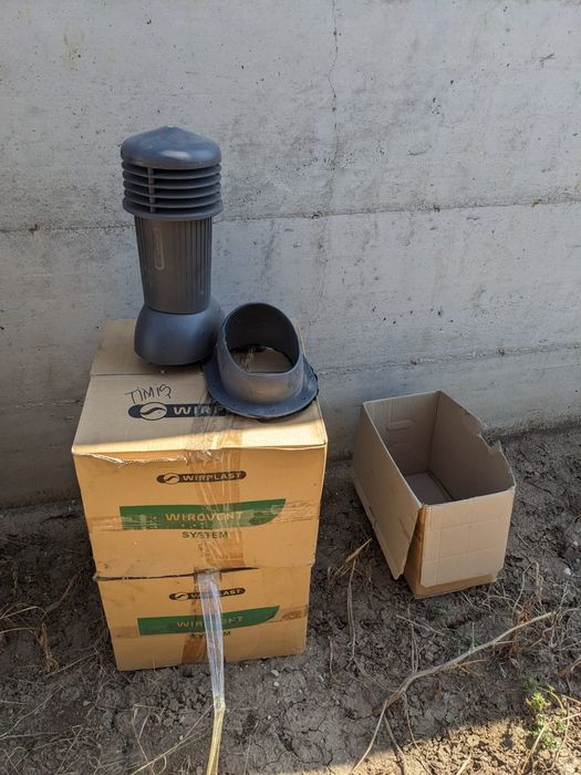 Cos ventilatie acoperis tabla 125