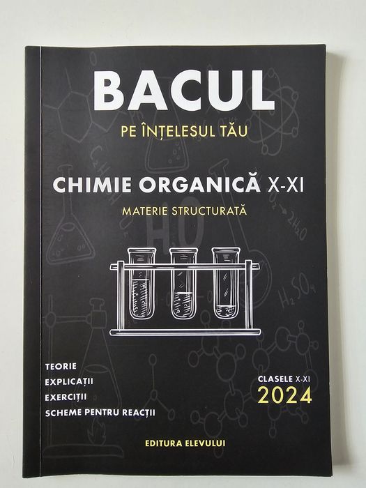 Bacul pe înțelesul tau - carte chimie organica