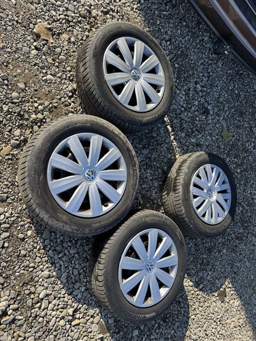 Jante Tabla 5x112 VW Audi Skoda Seat Anvelope Iarna Hankook