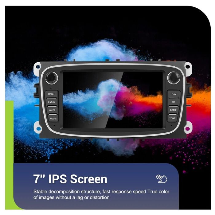 Navigatie Android Ford Focus Kuga Mondeo 4GB RAM 64GB ROM Quad Core