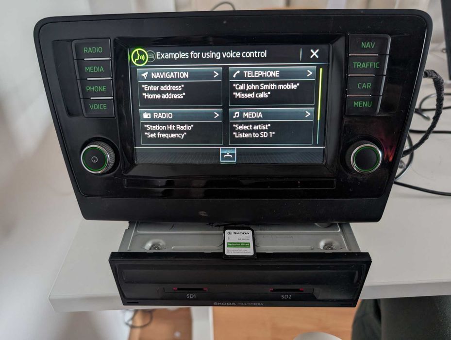 Radio Navigatie Skoda Rapid Bluetooth Mib2 Smartlink Carplay Android A