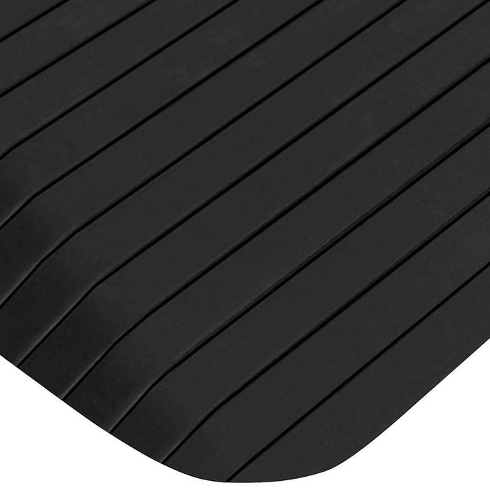 Rampă de prag 110x32x3,8 cm din cauciuc VidaXL