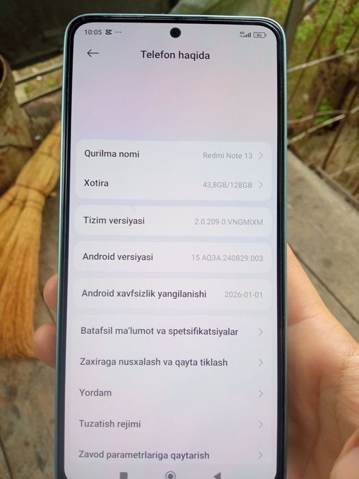 Redmi 13 garyanta bor