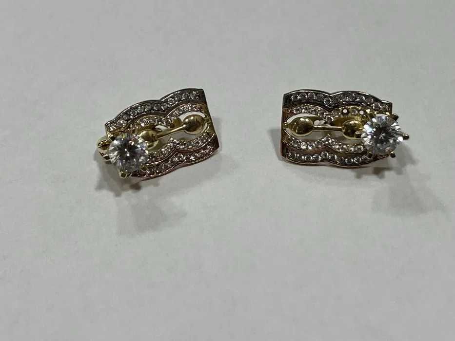 Златни обеци 14K 5.74 гр