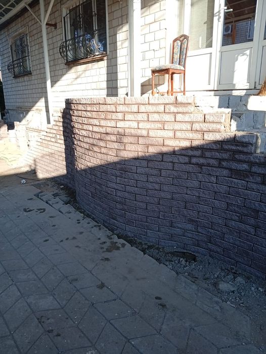 Делаю облицовку домов,стен,строительные услуги