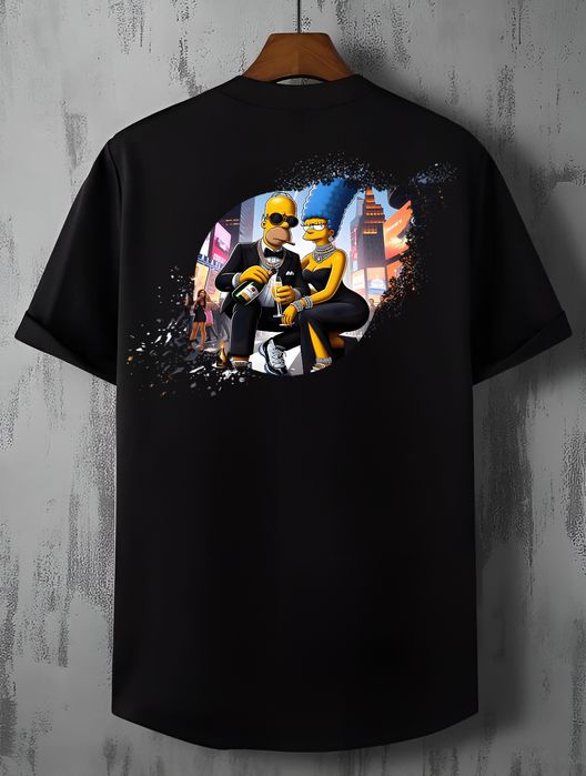 Balenciaga The Simpsons тениски