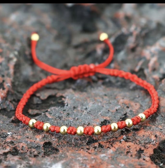 Злато на конец 14к златни топчета