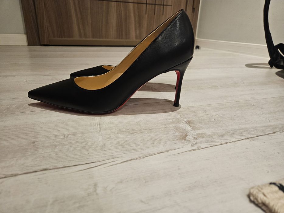 Christian Louboutin so kate, 8cm ток, 38 номер, овча кожа