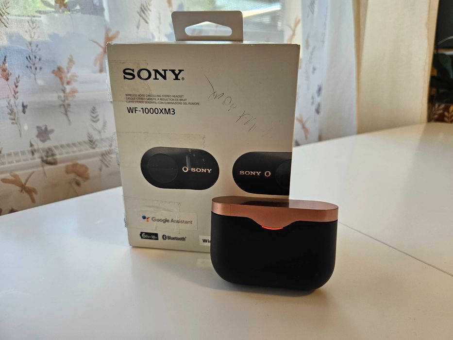 Слушалки Sony WF-1000XM3 черни