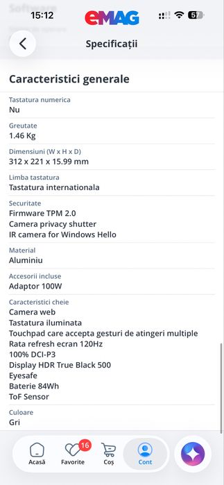 Laptop Lenovo IdeaPad Pro 5