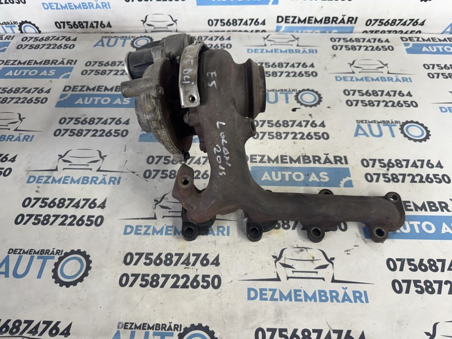 turbina turbo turbosuflanta 1,5 dci logan 2013