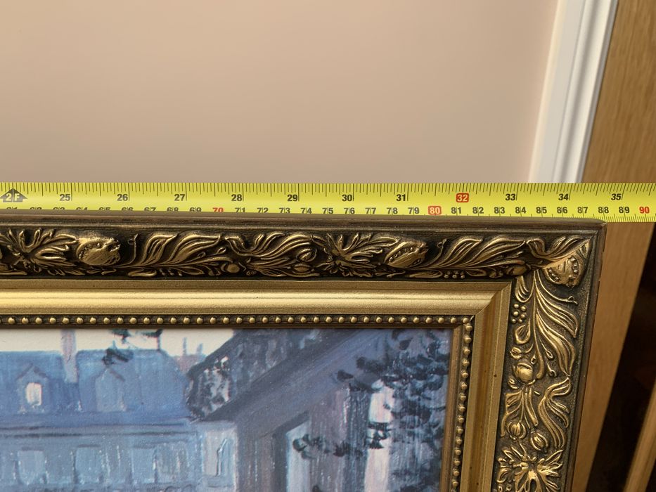 Tablou pictat , semnat