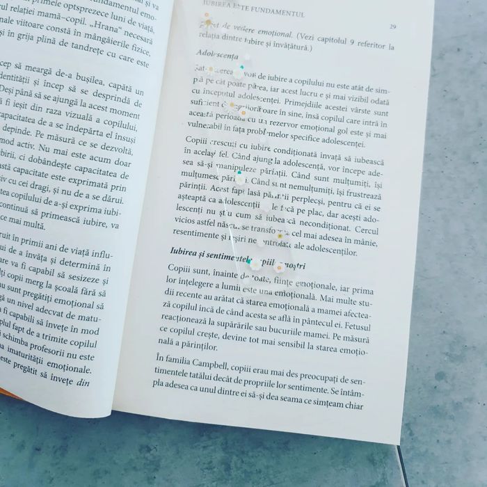 Semn de carte din rasina epoxidica