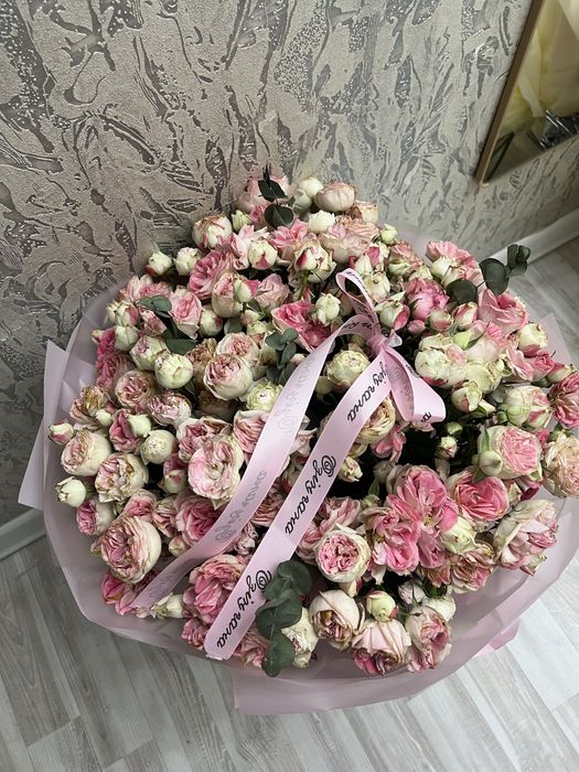 Коасивые Кустовые розы,розовые