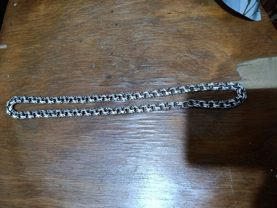 Цепочка ( трос ) мужская 100 гр 600 мм ( 60 см ) 925 проба серебро