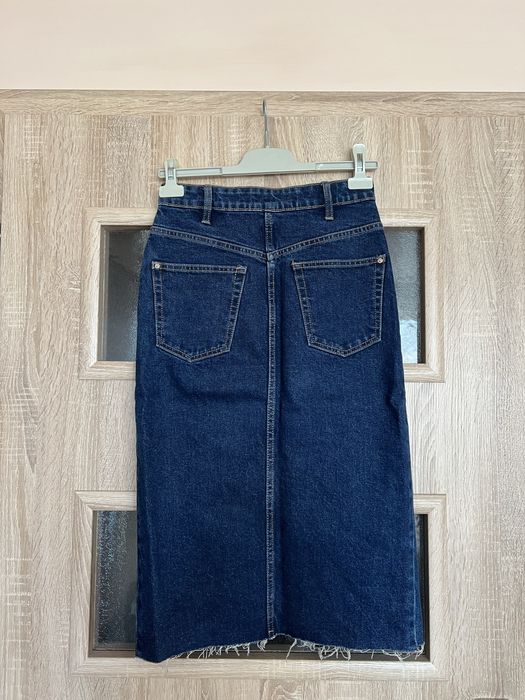 Дънкова Midi пола Zara