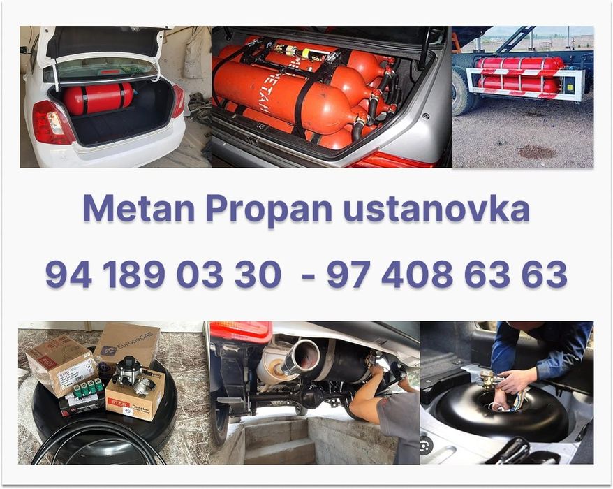 Metan Propan o'rnatish | Установка метан пропан.