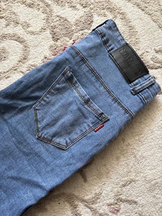 Шорты джинсы ашық көк түсте