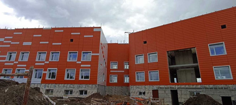 Линеарные панели, Фасадные кассеты